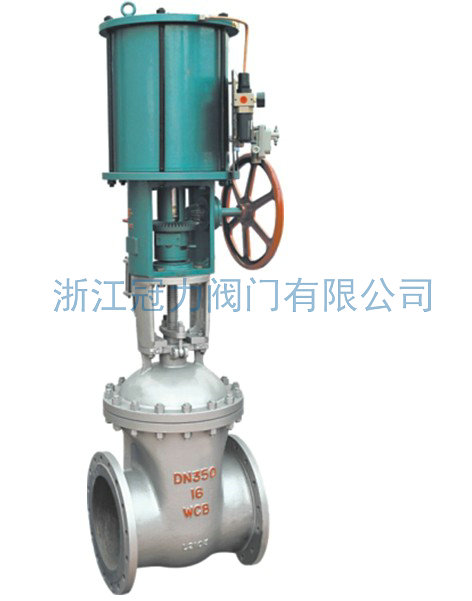 氣動閘閥是在怎樣保證密封面的密封性？